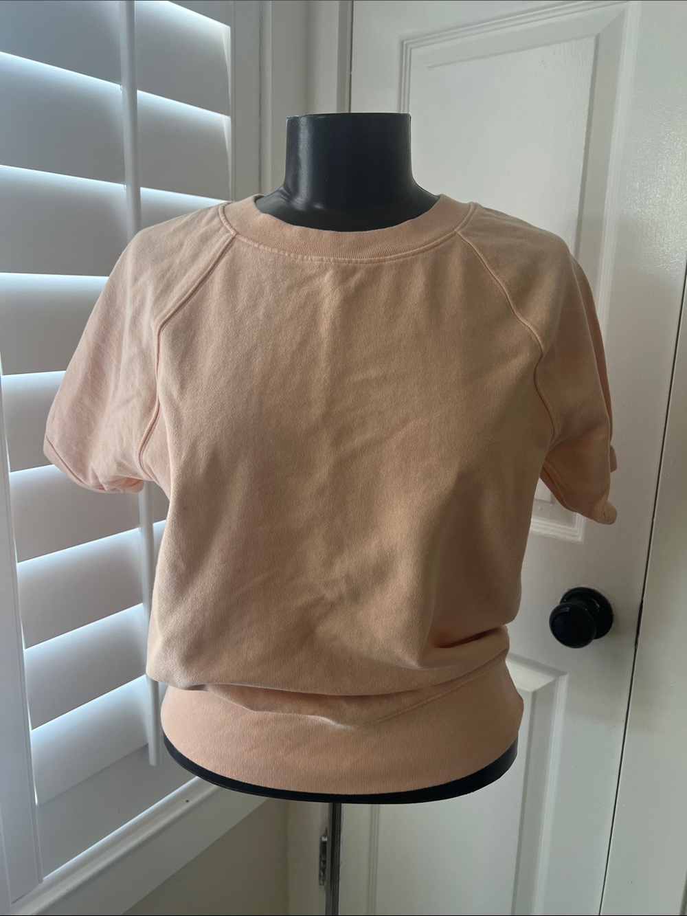 NWOT GAP Peach Short Sleeve Pullover Top